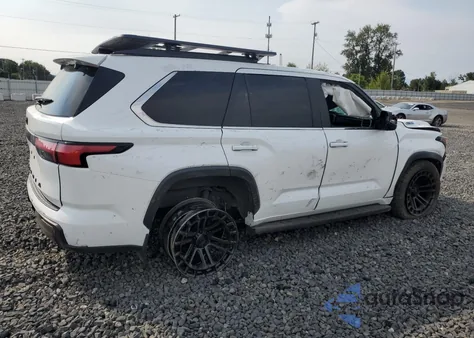 2024 Toyota Sequoia Sr5 из США, поврежденный, VIN 7SVAAABA4RX037995